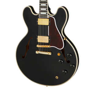 Gibson Custom 1959 ES-355 Reissue, VOS, Ebony Electric Guitar Gibson Custom