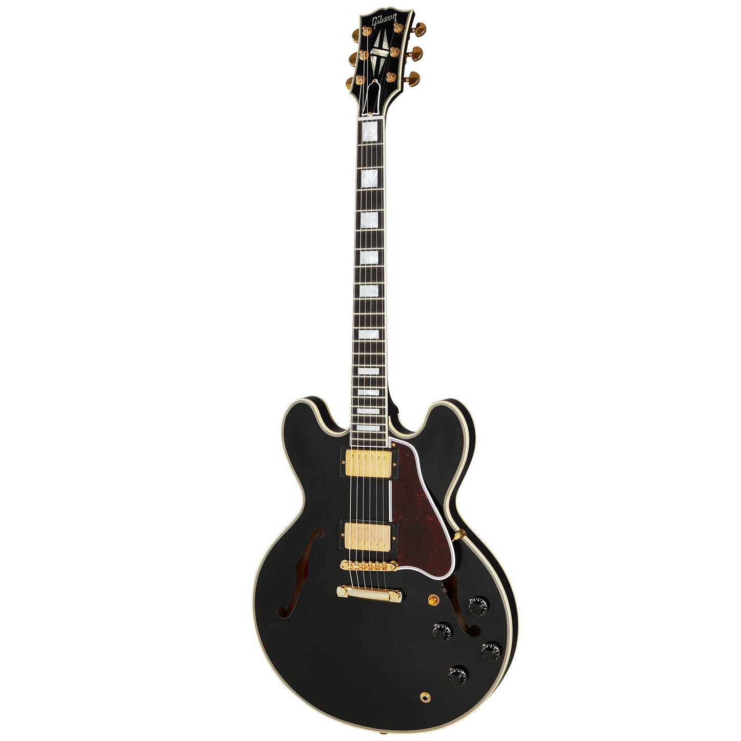 Gibson Custom 1959 ES-355 Reissue, VOS, Ebony Electric Guitar Gibson Custom