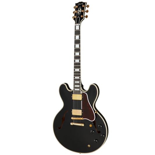 Gibson Custom 1959 ES-355 Reissue, VOS, Ebony Electric Guitar Gibson Custom