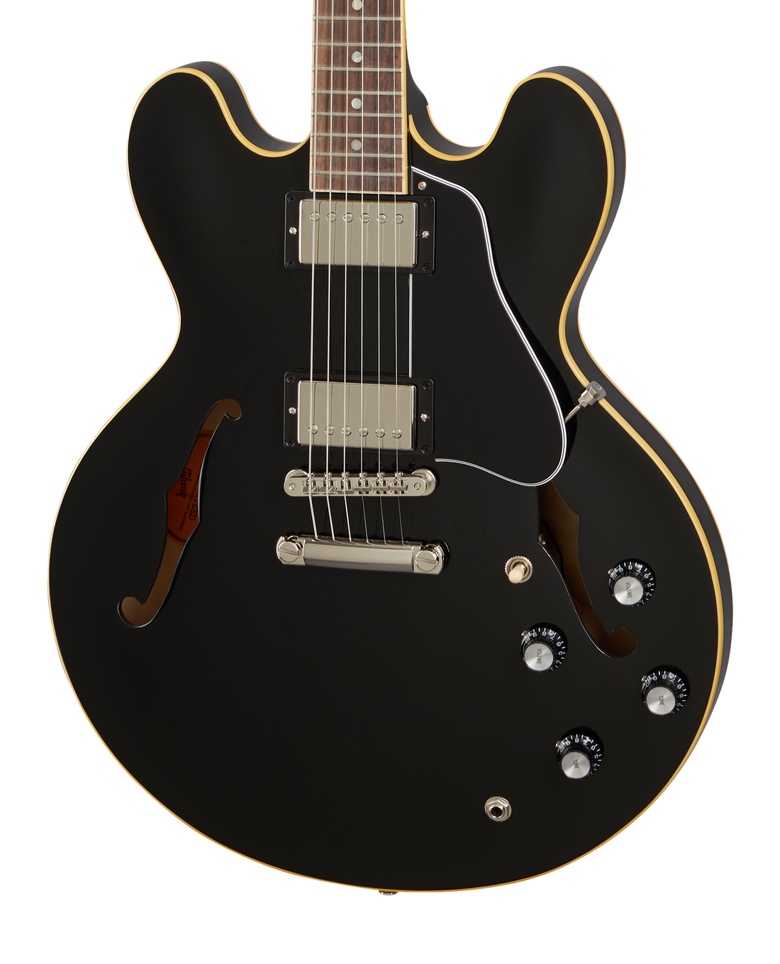Gibson ES-335, Left-Handed, Vintage Ebony Electric Guitar Gibson
