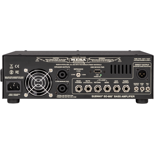 Mesa/Boogie Bass-800D, UK Head Mesa/Boogie