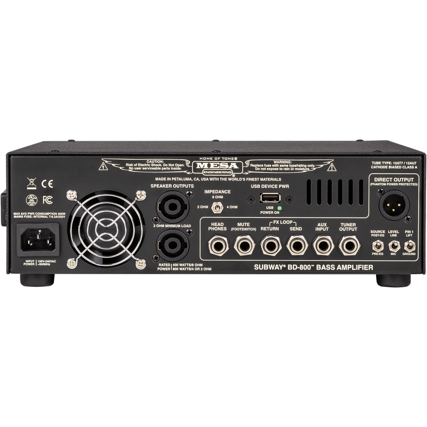 Mesa/Boogie Bass-800D, UK Head Mesa/Boogie