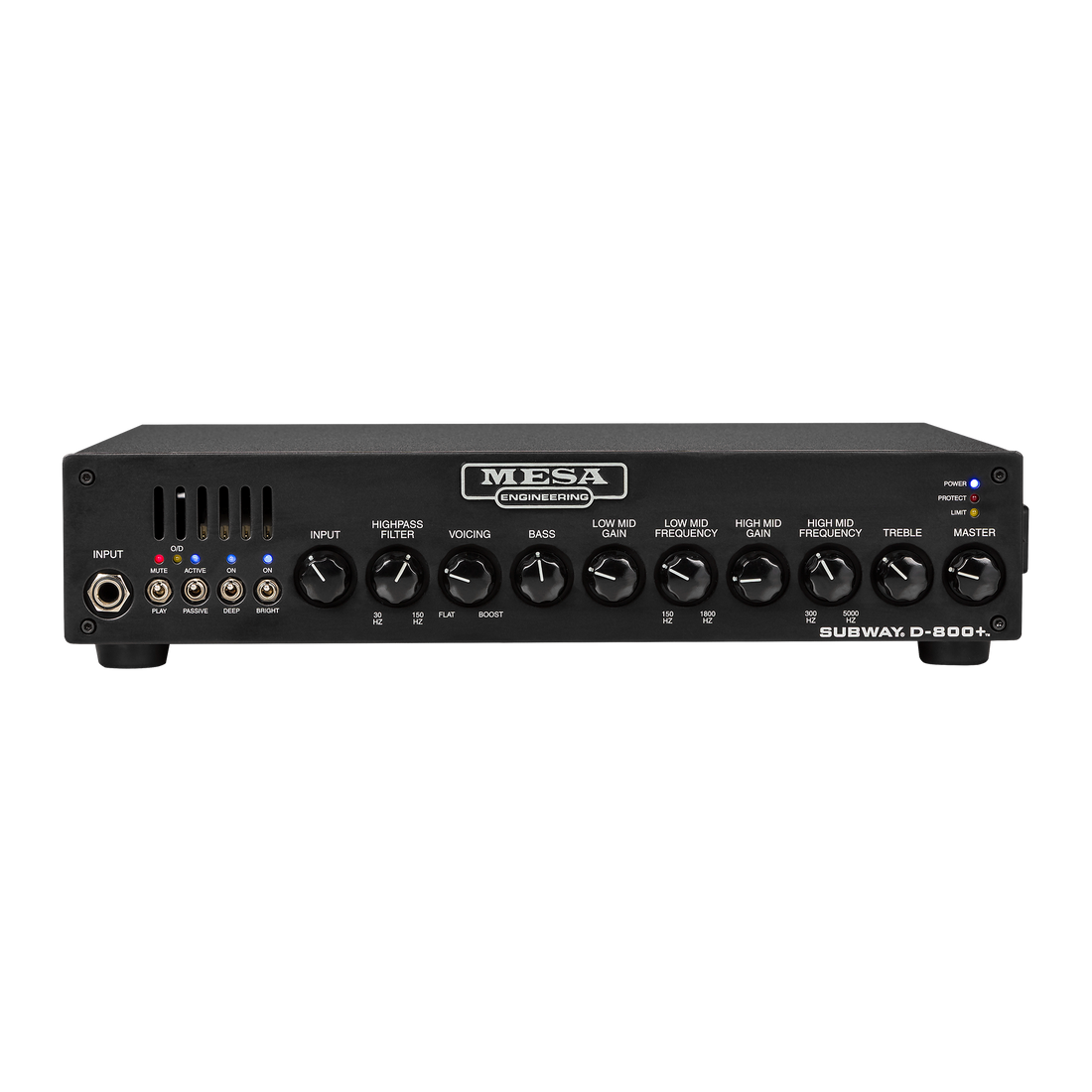 Mesa/Boogie Subway D-800+ Bass Amp (Metal Head), EU Head Mesa/Boogie