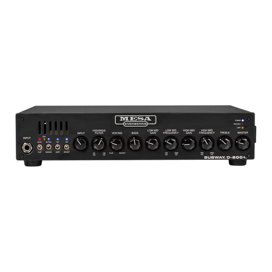 Mesa/Boogie Subway D-800+ Bass Amp (Metal Head), EU Head Mesa/Boogie