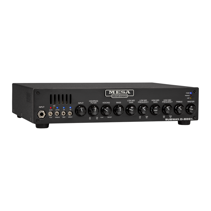 Mesa/Boogie Subway D-800+ Bass Amp (Metal Head), EU Head Mesa/Boogie