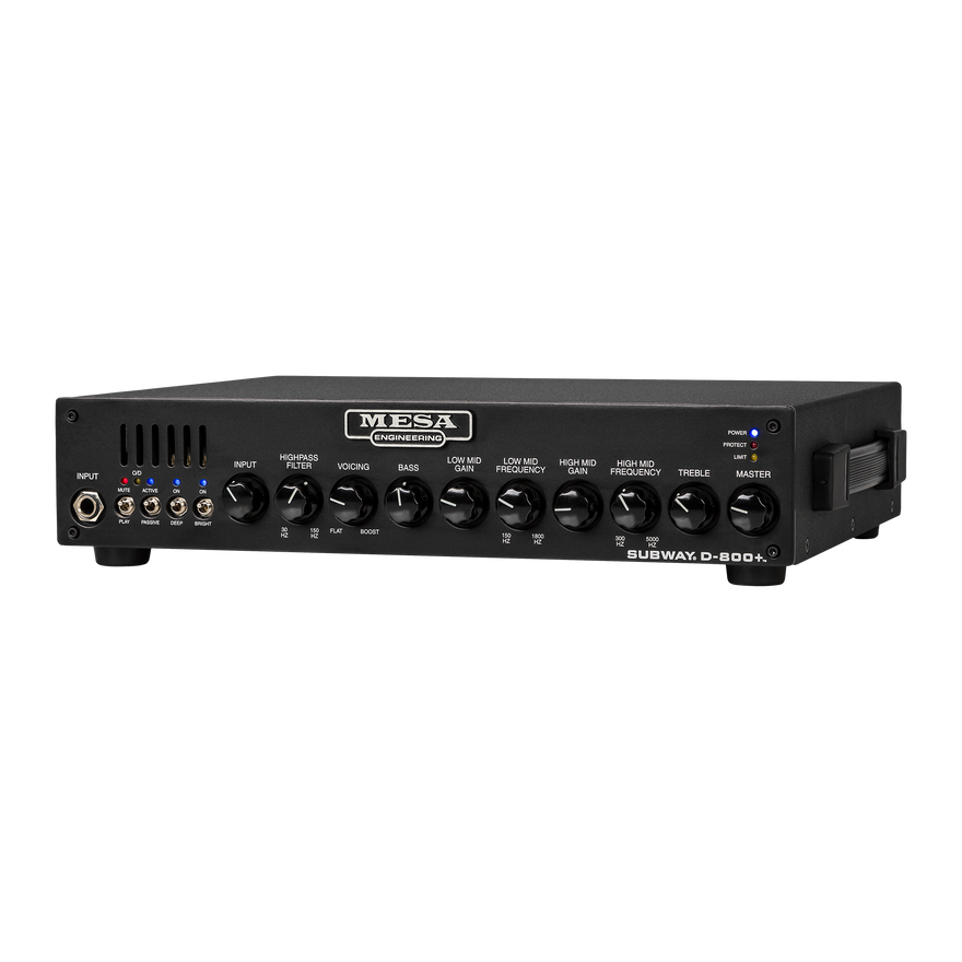 Mesa/Boogie Subway D-800+ Bass Amp (Metal Head), EU Head Mesa/Boogie