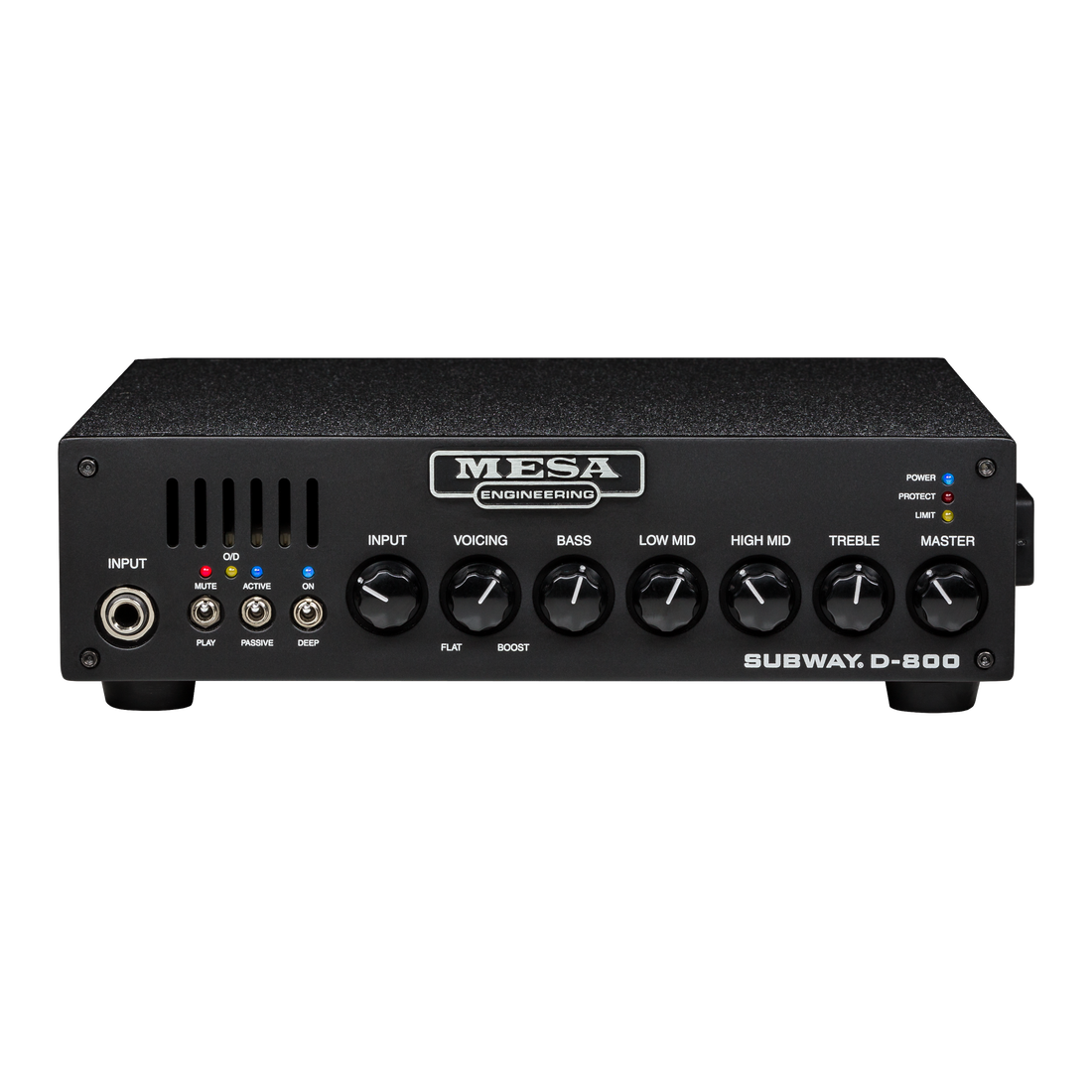 Mesa/Boogie Subway D-800 Compact Bass Amp (Metal Head), Black Head Mesa/Boogie