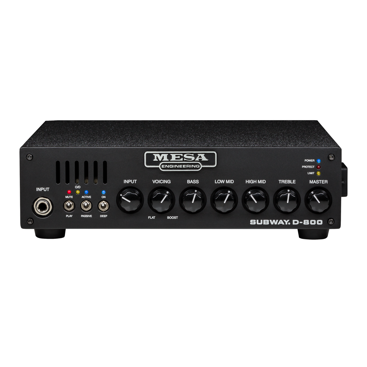 Mesa/Boogie Subway D-800 Compact Bass Amp (Metal Head), Black Head Mesa/Boogie