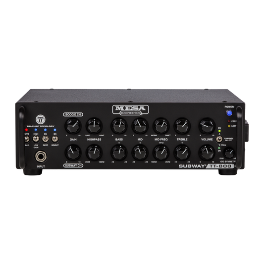Mesa/Boogie Subway TT-800 Bass Amp (Metal Head), Black Head Mesa/Boogie
