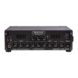 MESA/Boogie Subway WD-800 Bass Amp (Metal Head), Black Head Mesa/Boogie