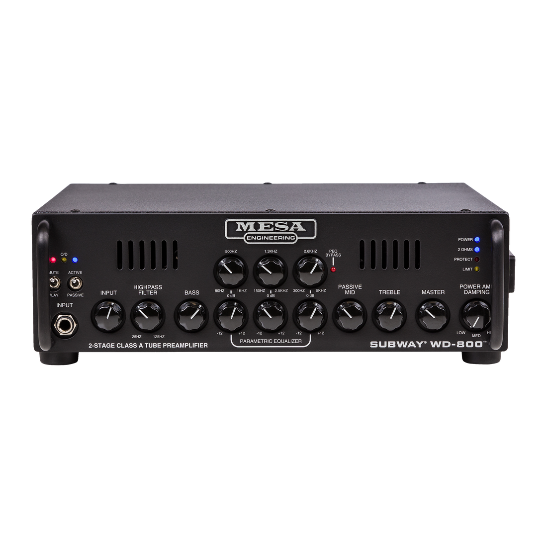 Mesa/Boogie Subway WD-800 Bass Amp (Metal Head), EU Head Mesa/Boogie