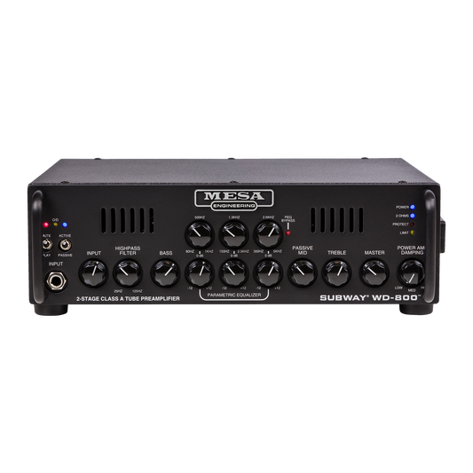 Mesa/Boogie Subway WD-800 Bass Amp (Metal Head), EU Head Mesa/Boogie