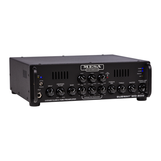 Mesa/Boogie Subway WD-800 Bass Amp (Metal Head), Black Head Mesa/Boogie