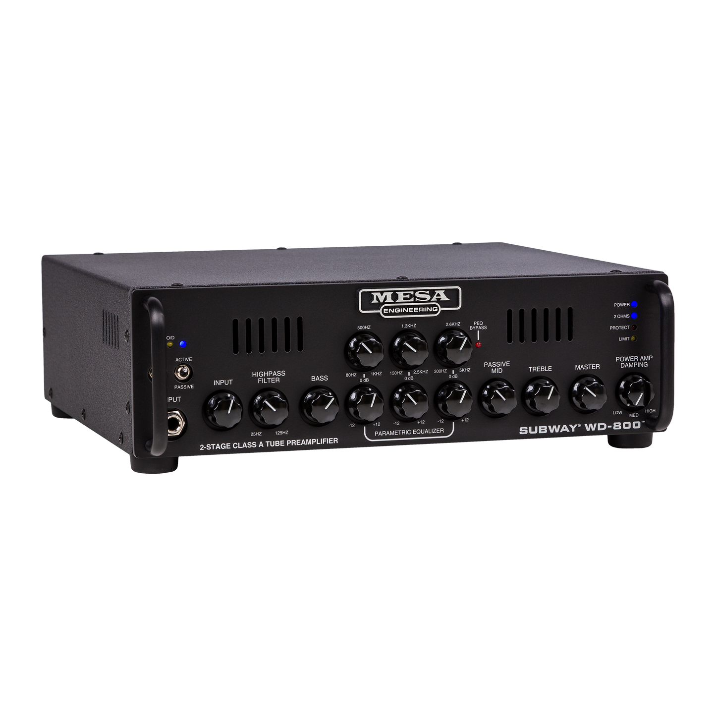 Mesa/Boogie Subway WD-800 Bass Amp (Metal Head), EU Head Mesa/Boogie