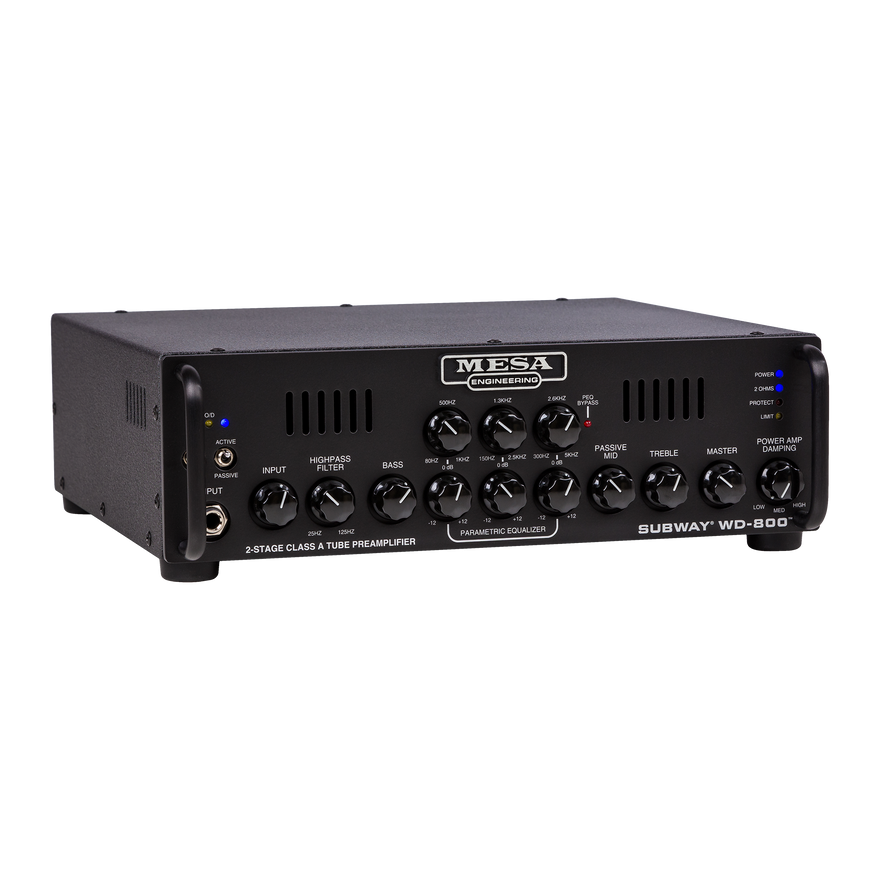 Mesa/Boogie Subway WD-800 Bass Amp (Metal Head), EU Head Mesa/Boogie
