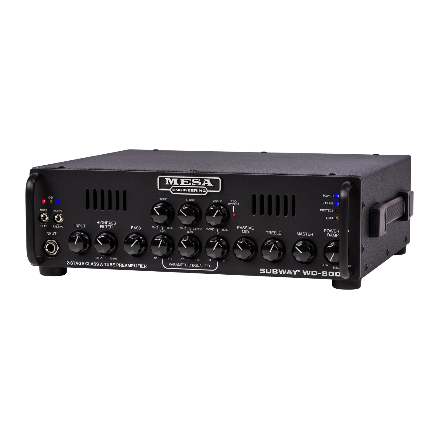 Mesa/Boogie Subway WD-800 Bass Amp (Metal Head), EU Head Mesa/Boogie