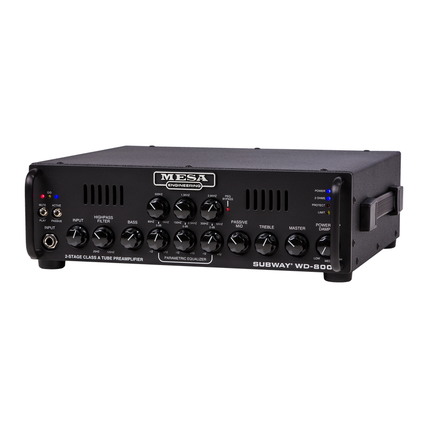 Mesa/Boogie Subway WD-800 Bass Amp (Metal Head), EU Head Mesa/Boogie