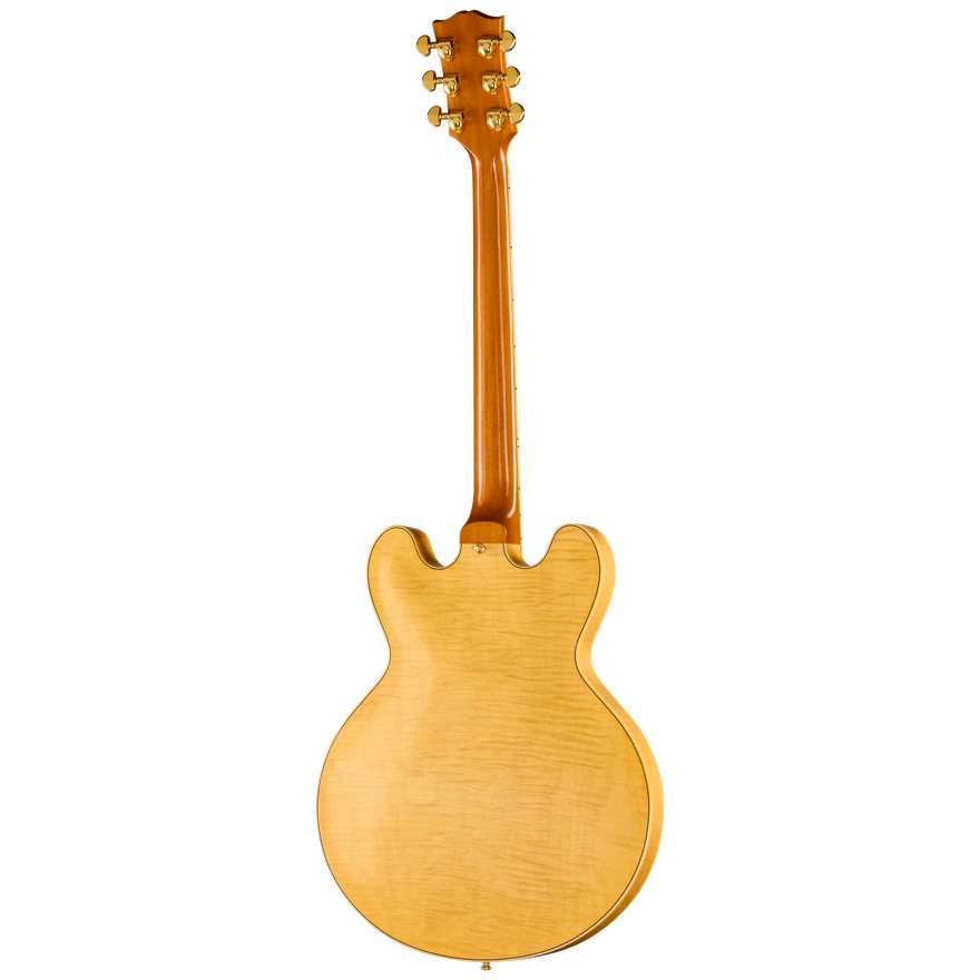 Gibson Custom LE 1960 ES-355 Reissue with Figured Maple, Light Aged, Antique Blonde Electric Guitar Gibson Custom