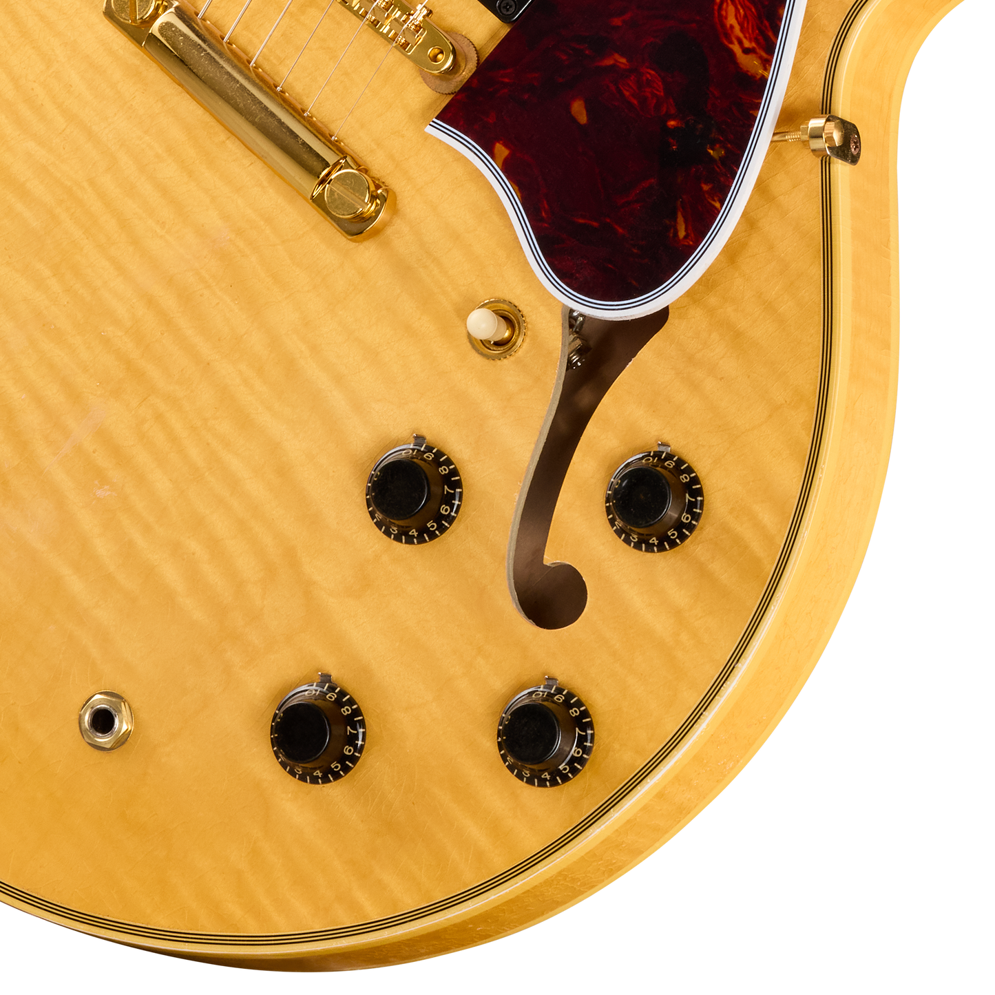 Gibson Custom LE 1960 ES-355 Reissue with Figured Maple, Light Aged, Antique Blonde Electric Guitar Gibson Custom