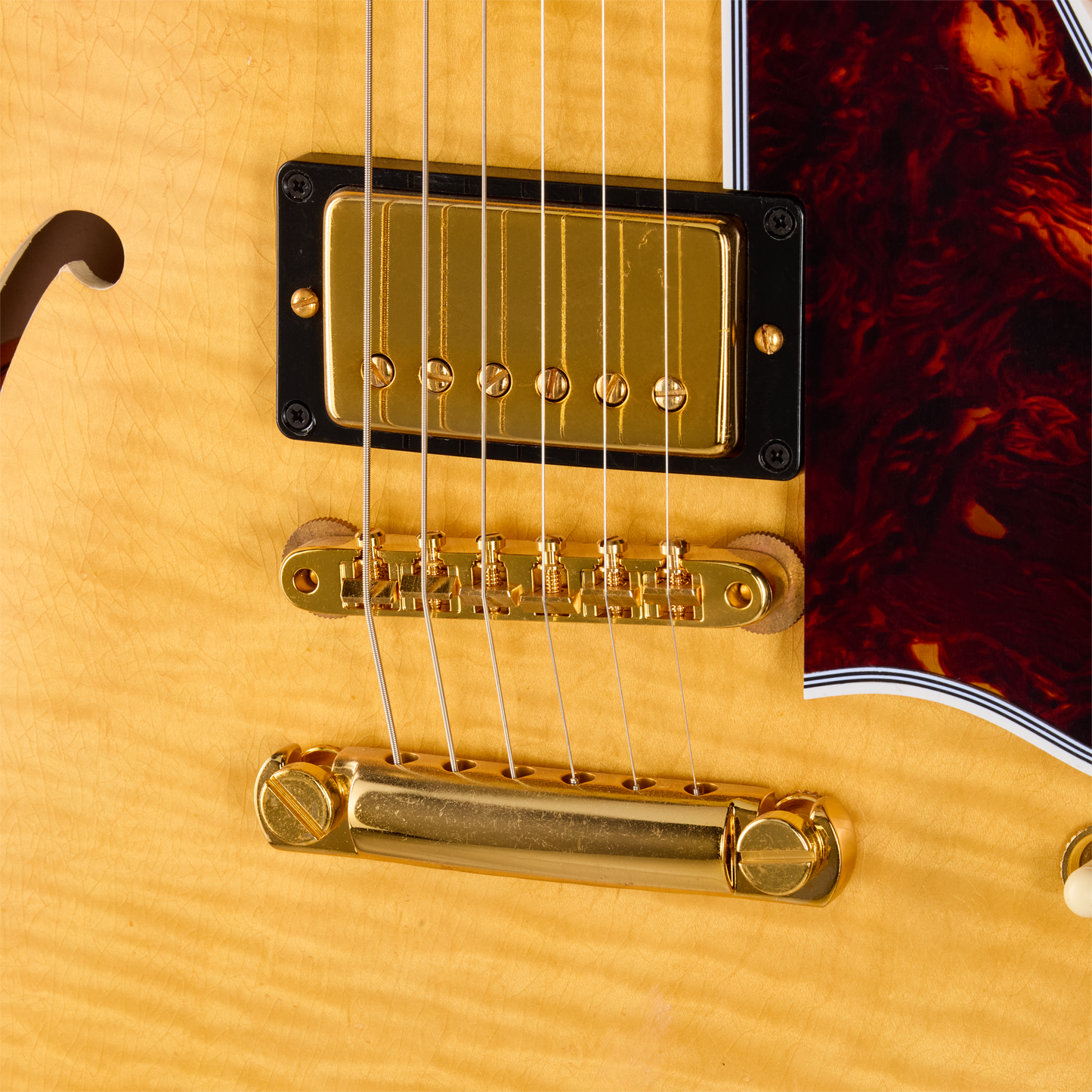 Gibson Custom LE 1960 ES-355 Reissue with Figured Maple, Light Aged, Antique Blonde Electric Guitar Gibson Custom