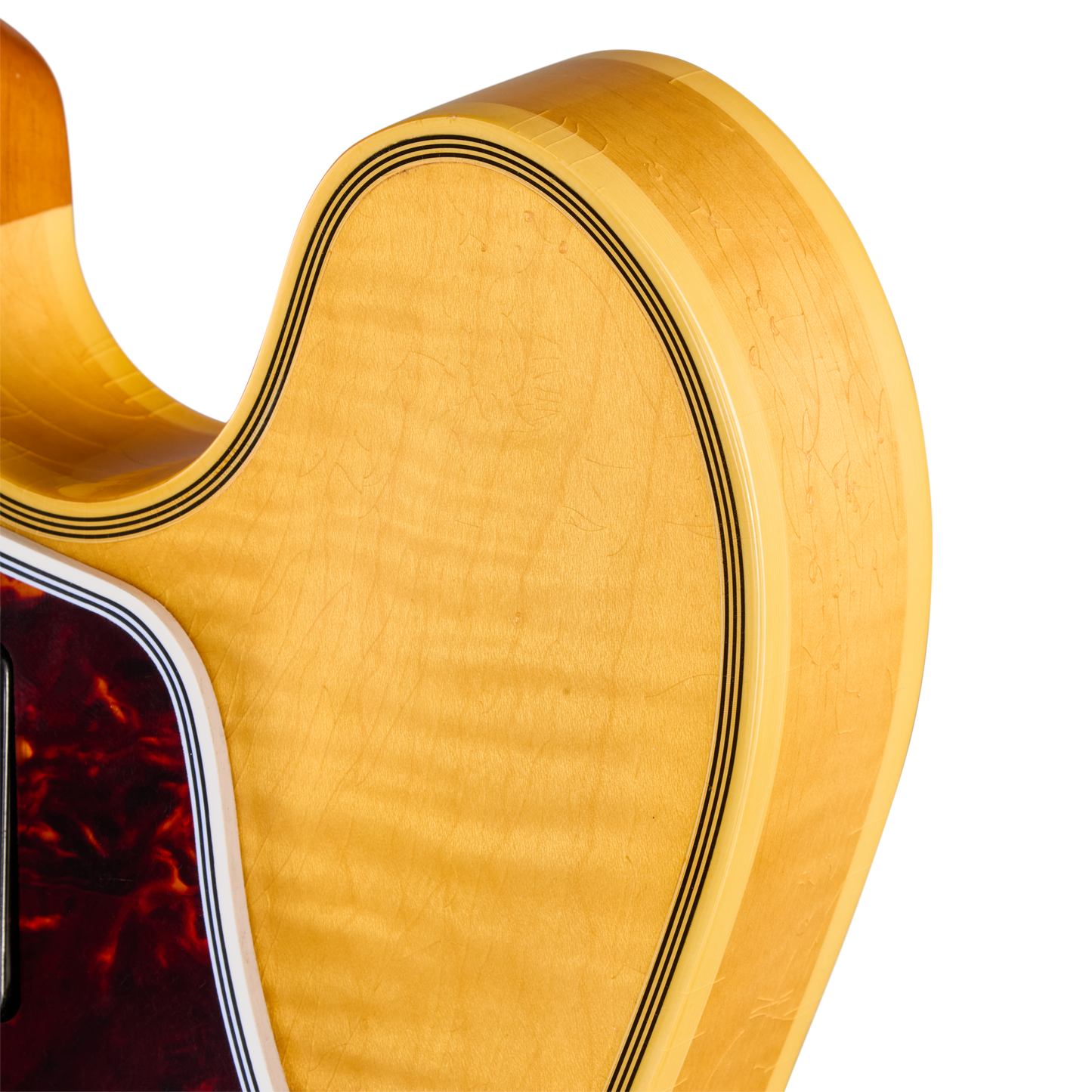 Gibson Custom LE 1960 ES-355 Reissue with Figured Maple, Light Aged, Antique Blonde Electric Guitar Gibson Custom