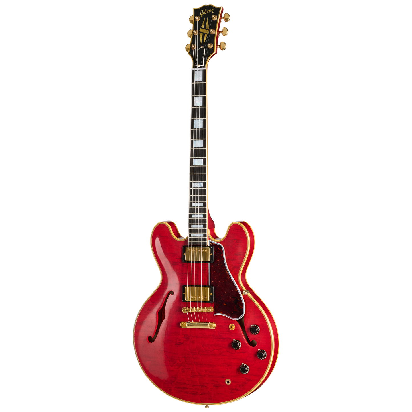 Gibson Custom LE 1960 ES-355 Reissue with Figured Maple, Light Aged, Sixties Cherry Electric Guitar Gibson Custom