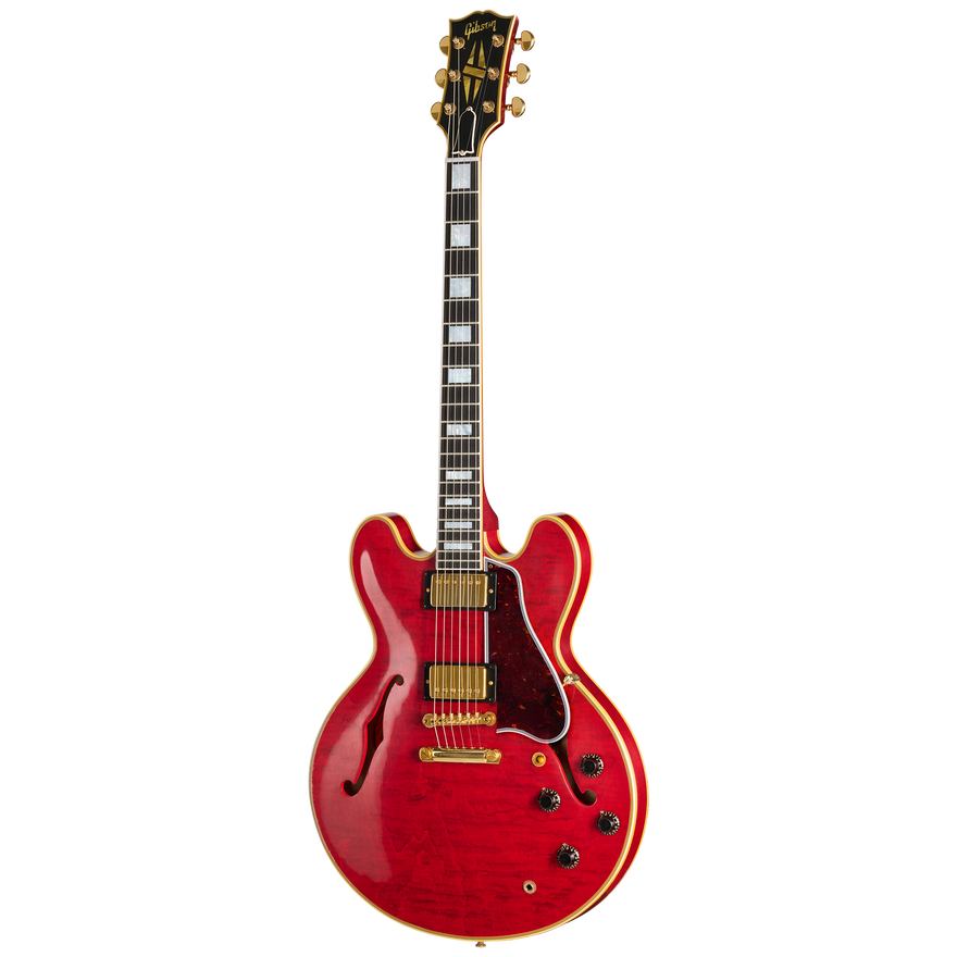 Gibson Custom LE 1960 ES-355 Reissue with Figured Maple, Light Aged, Sixties Cherry Electric Guitar Gibson Custom