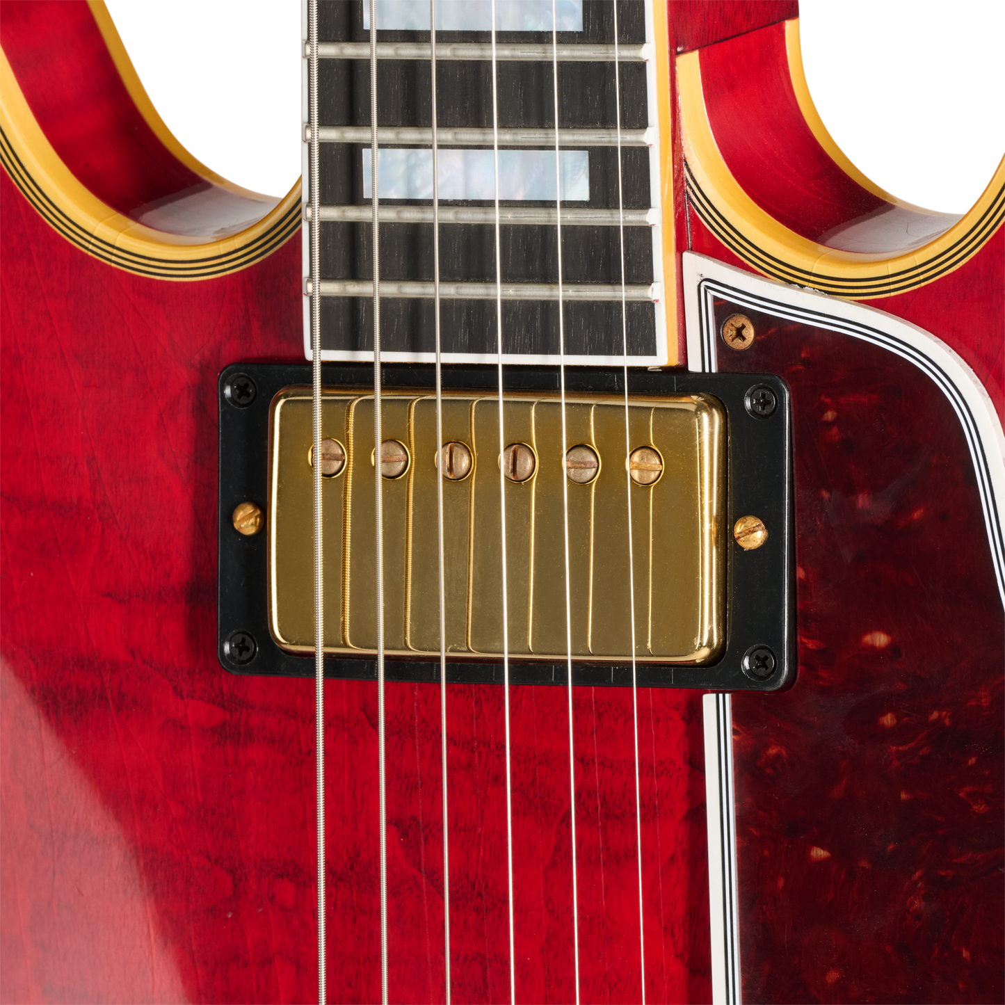 Gibson Custom LE 1960 ES-355 Reissue with Figured Maple, Light Aged, Sixties Cherry Electric Guitar Gibson Custom