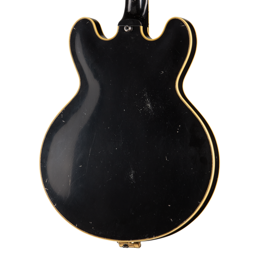 Gibson Custom Keith Richards 1960 ES-355 Collector’s Edition, Signed Guitar and Label, Ebony, Exclusive Electric Guitar Gibson Custom