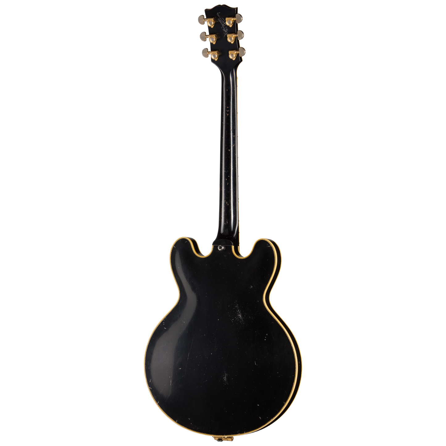 Gibson Custom Keith Richards 1960 ES-355 Collector’s Edition, Signed Guitar and Label, Ebony, Exclusive Electric Guitar Gibson Custom