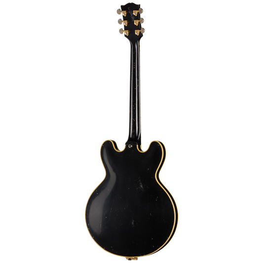 Gibson Custom Keith Richards 1960 ES-355 Collector’s Edition, Signed Guitar and Label, Ebony, Exclusive Electric Guitar Gibson Custom