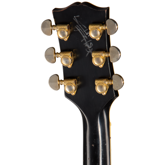 Gibson Custom Keith Richards 1960 ES-355 Collector’s Edition, Signed Guitar and Label, Ebony, Exclusive Electric Guitar Gibson Custom