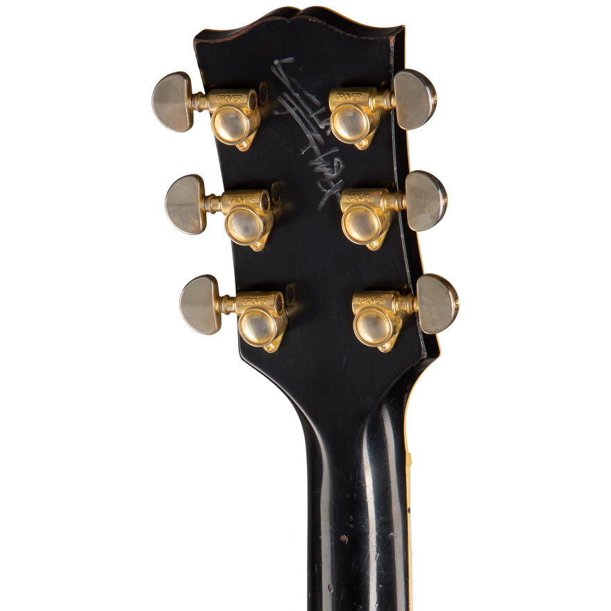 Gibson Custom Keith Richards 1960 ES-355 Collector’s Edition, Signed Guitar and Label, Ebony, Exclusive Electric Guitar Gibson Custom