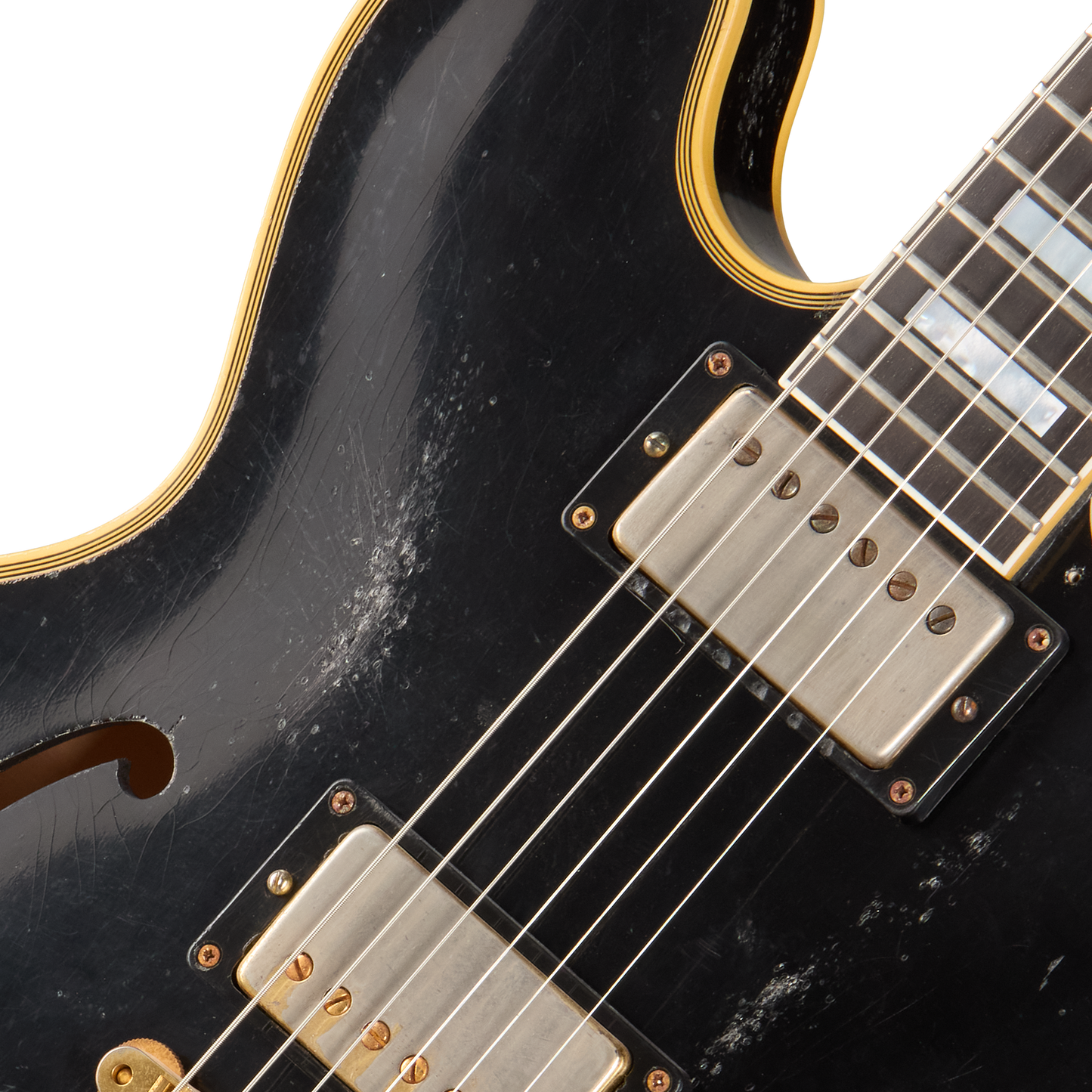 Gibson Custom Keith Richards 1960 ES-355 Collector’s Edition, Signed Guitar and Label, Ebony, Exclusive Electric Guitar Gibson Custom