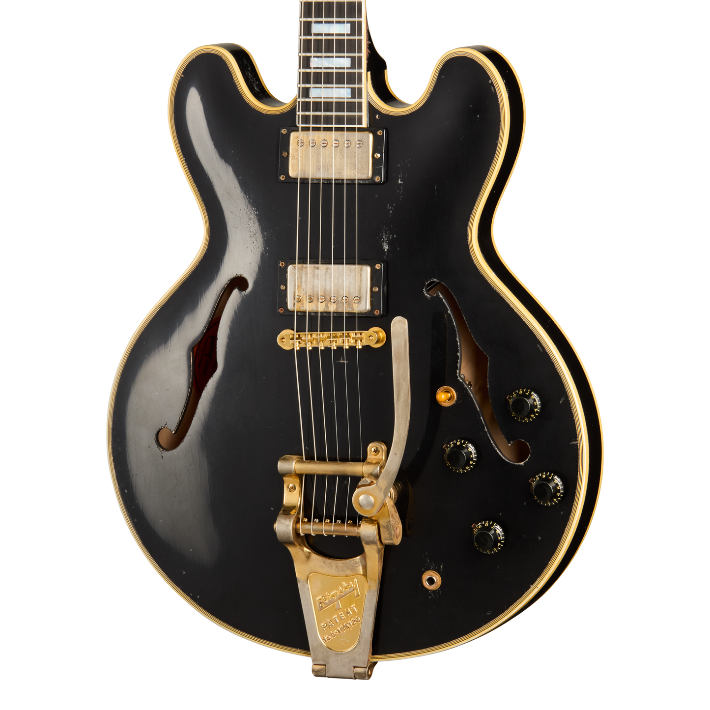 Gibson Custom Keith Richards 1960 ES-355 Collector’s Edition, Signed Label, Ebony Electric Guitar Gibson Custom