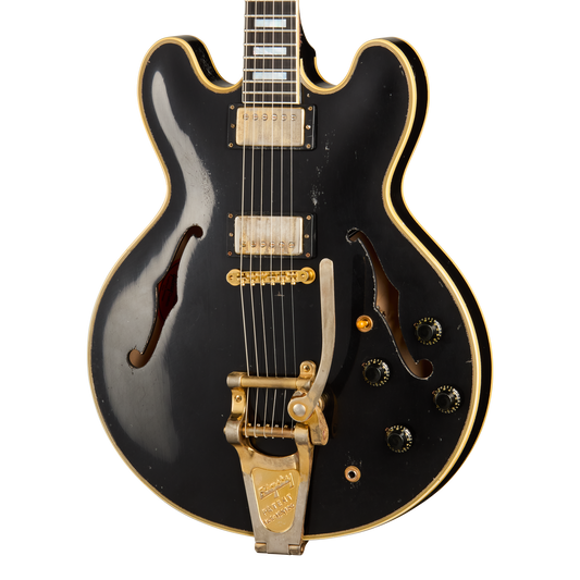 Gibson Custom Keith Richards 1960 ES-355 Collector’s Edition, Signed Label, Ebony Electric Guitar Gibson Custom