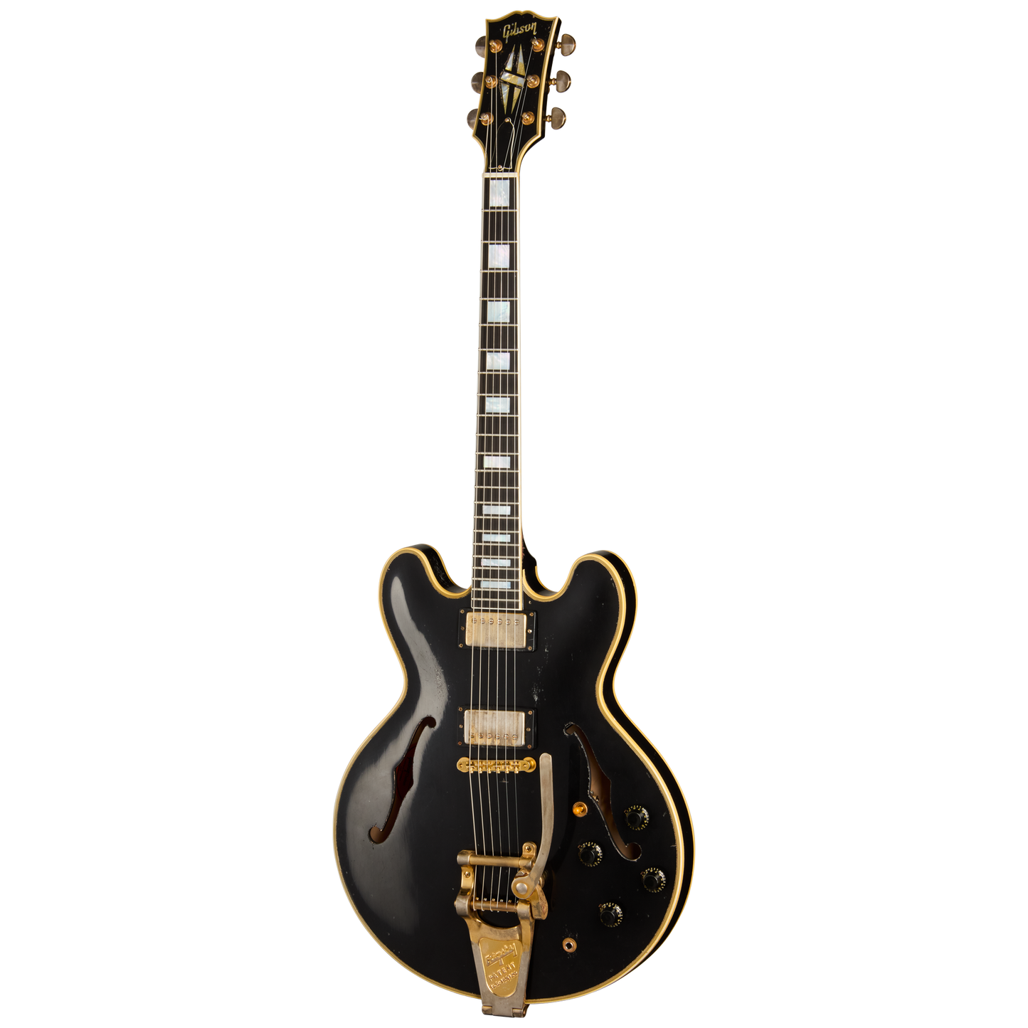 Gibson Custom Keith Richards 1960 ES-355 Collector’s Edition, Signed Label, Ebony Electric Guitar Gibson Custom