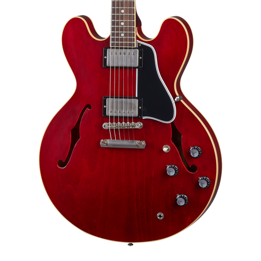 Gibson Custom 1961 ES-335 Reissue, Ultra Light Aged, Sixties Cherry Electric Guitar Gibson Custom