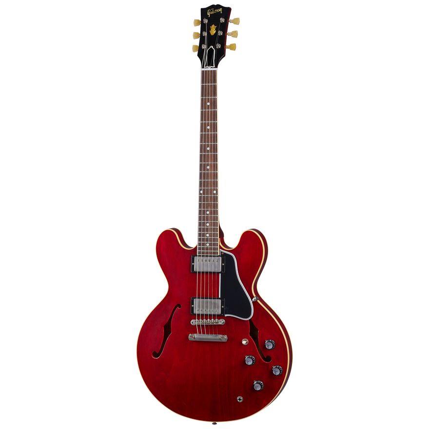 Gibson Custom 1961 ES-335 Reissue, Ultra Light Aged, Sixties Cherry Electric Guitar Gibson Custom