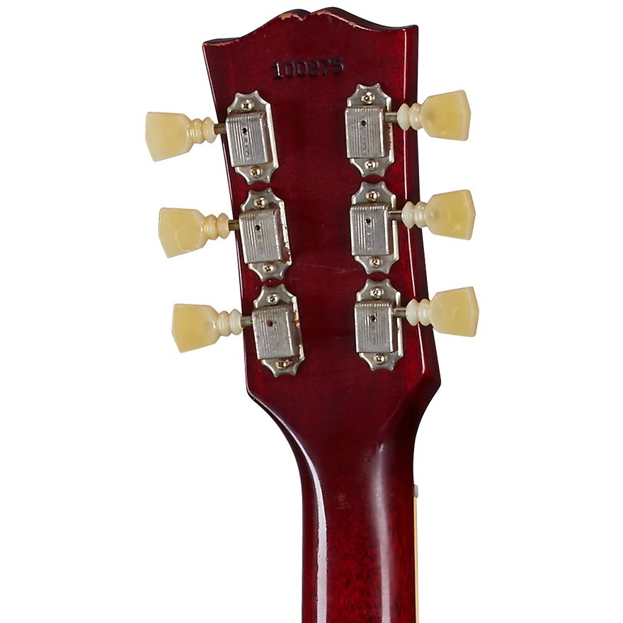 Gibson Custom 1961 ES-335 Reissue, Ultra Light Aged, Sixties Cherry Electric Guitar Gibson Custom