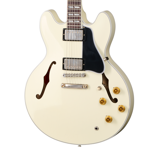 Gibson Custom 1964 ES-345 Reissue, Ultra Light Aged, Classic White Electric Guitar Gibson Custom
