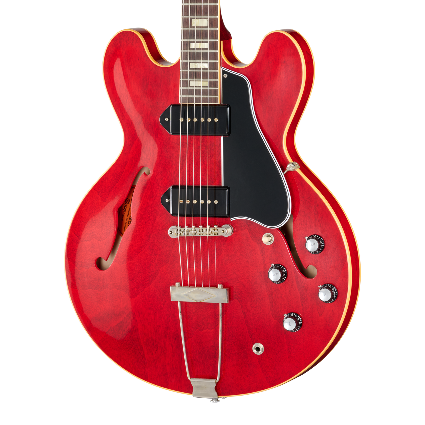 Gibson Custom 1962 ES-330 Reissue, VOS, Sixties Cherry Electric Guitar Gibson Custom