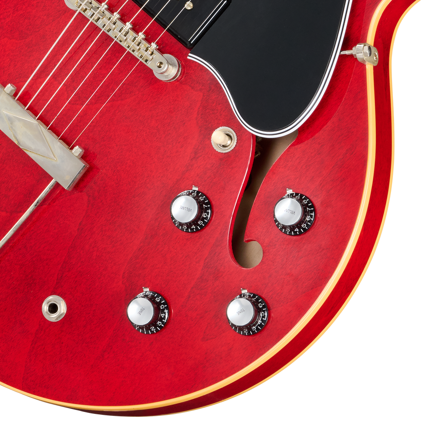 Gibson Custom 1962 ES-330 Reissue, VOS, Sixties Cherry Electric Guitar Gibson Custom