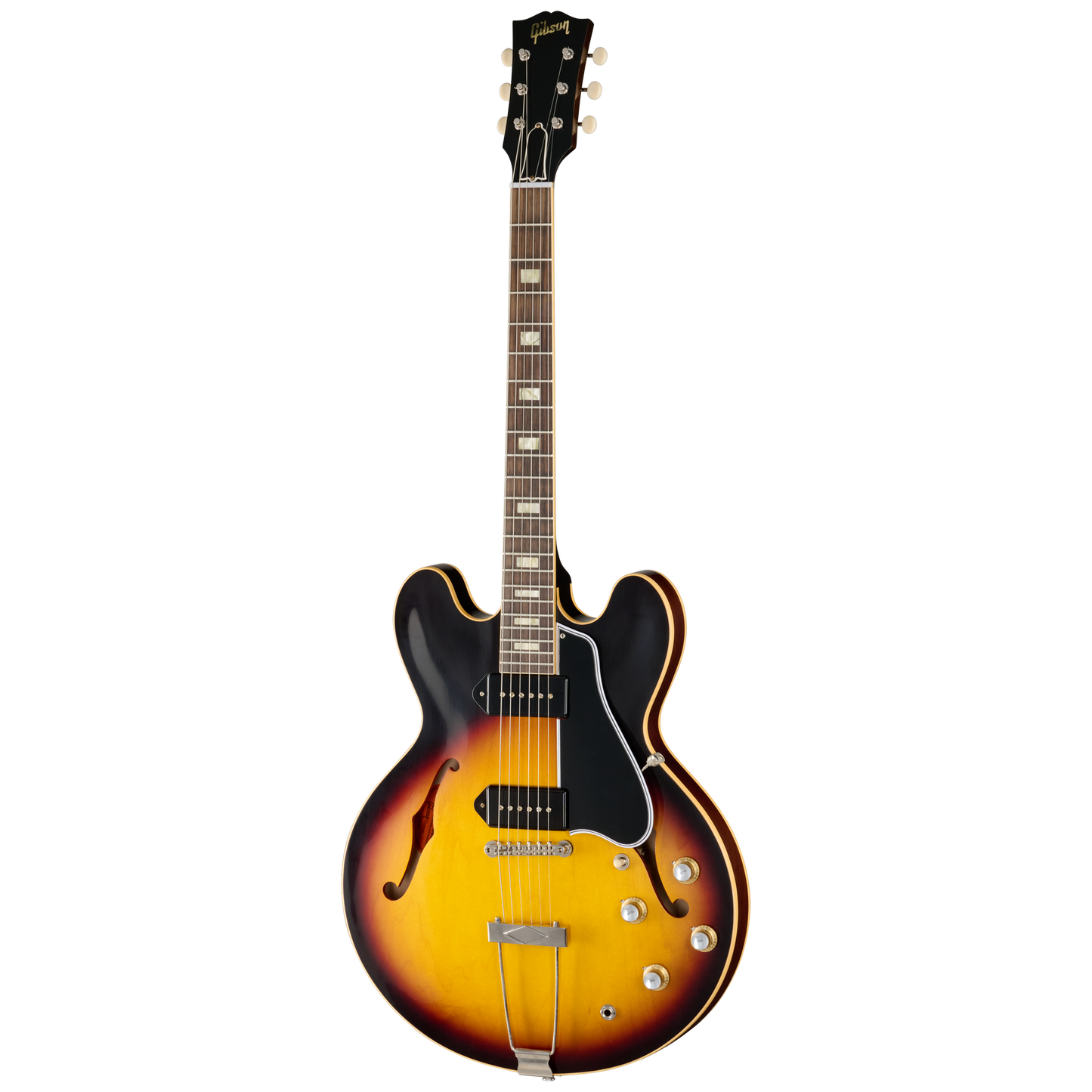 Gibson Custom 1962 ES-330 Reissue, VOS, Vintage Burst Electric Guitar Gibson Custom