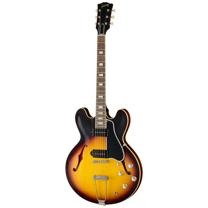 Gibson Custom 1962 ES-330 Reissue, VOS, Vintage Burst Electric Guitar Gibson Custom