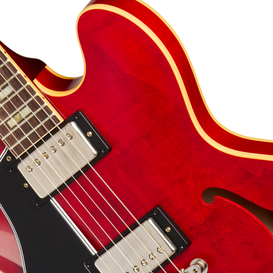 Gibson Custom 1964 ES-335 Reissue, Left-Handed, Sixties Cherry Electric Guitar Gibson Custom