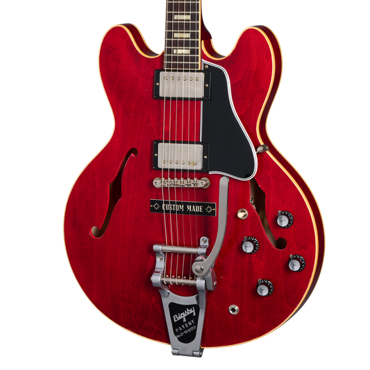 Gibson Custom 1964 ES-335 Reissue, Light Aged, Sixties Cherry Electric Guitar Gibson Custom