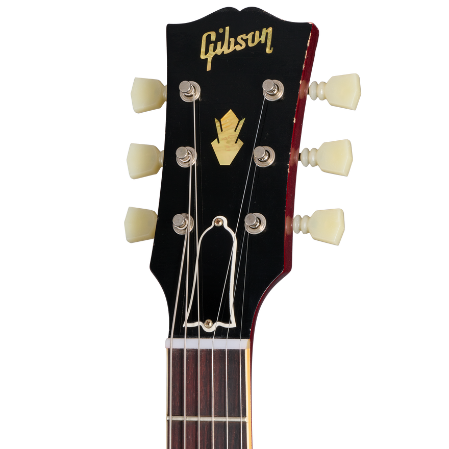 Gibson Custom 1964 ES-335 Reissue, Light Aged, Sixties Cherry Electric Guitar Gibson Custom