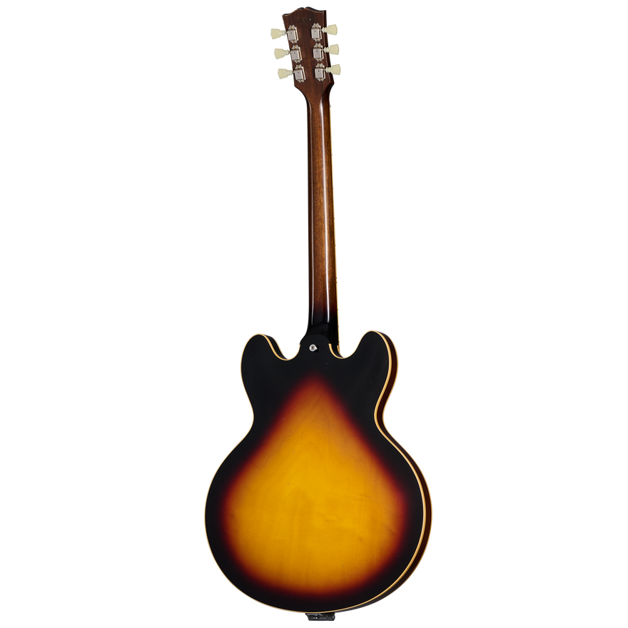 Gibson Custom 1964 ES-335 Reissue, Light Aged, Vintage Burst Electric Guitar Gibson Custom
