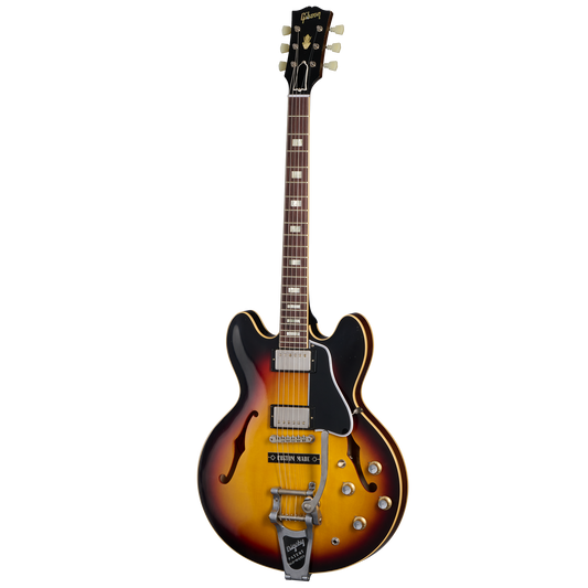 Gibson Custom 1964 ES-335 Reissue, Light Aged, Vintage Burst Electric Guitar Gibson Custom